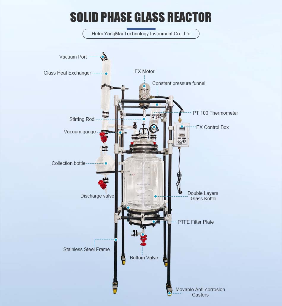 Organic Chemistry Glass Reactor