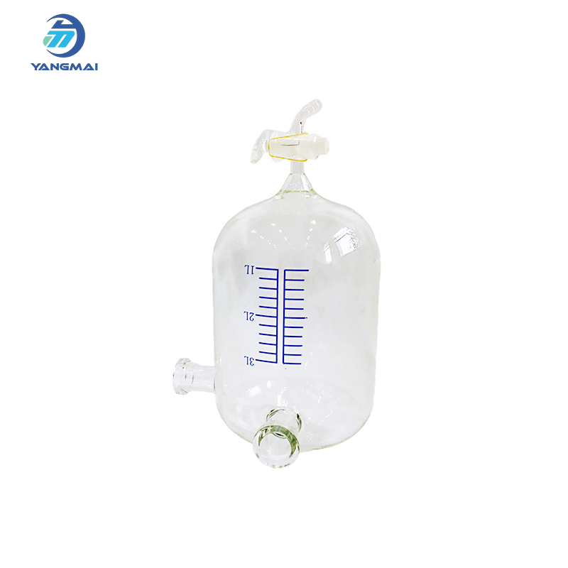 Glass High Groove Vessel