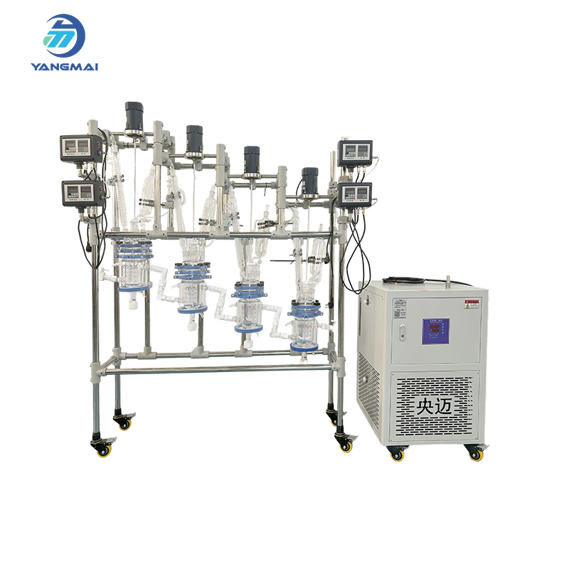 1L Glass Overflow Reactor for Fine Chemicals
