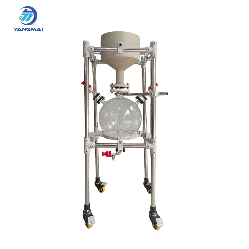 Keramischer Büchnertrichter mit Glasauffangflasche – Effizientes Filtrationssystem für Ihr Labor